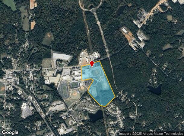  302 Columbia Ave, Chapin, SC Parcel Map