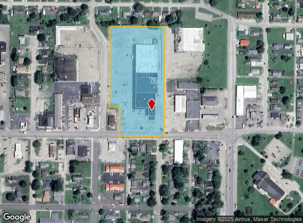 206 W 30Th St, Connersville, IN Parcel Map