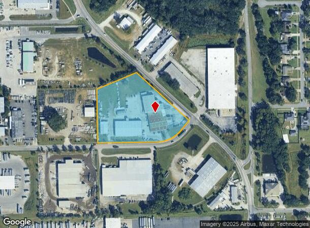 301 Enterprise St, Ocoee, FL Parcel Map