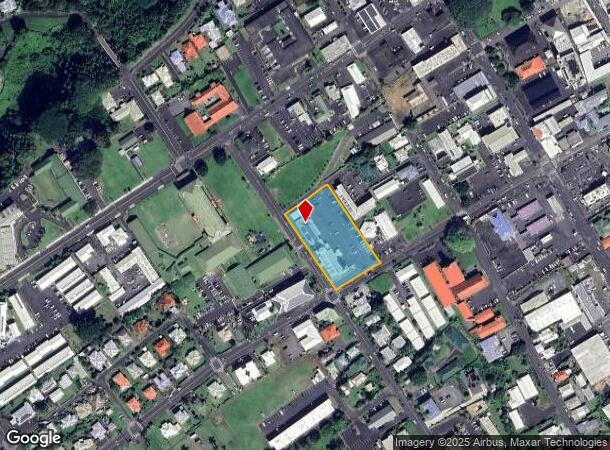  43 Kapiolani St, Hilo, HI Parcel Map