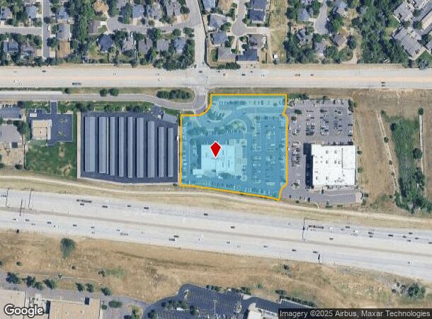  6828 E County Line Rd, Highlands Ranch, CO Parcel Map