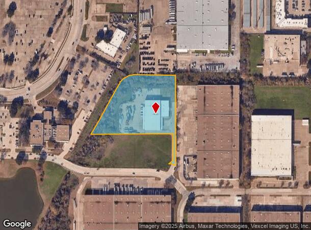 1230 Crowley Cir, Carrollton, TX Parcel Map
