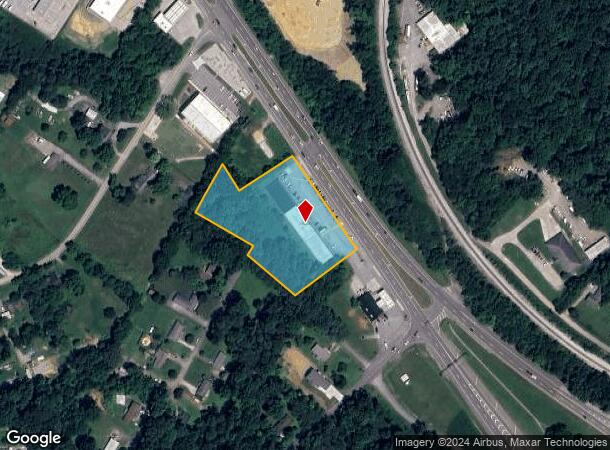  8903 Oak Ridge Hwy, Knoxville, TN Parcel Map