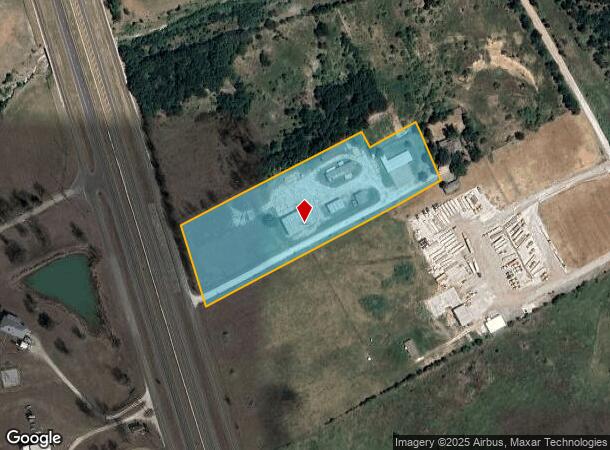 2001 S Abbott Ave, Hillsboro, TX Parcel Map