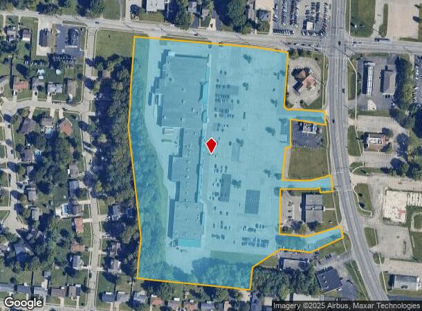  4605 Dixie Hwy, Fairfield, OH Parcel Map