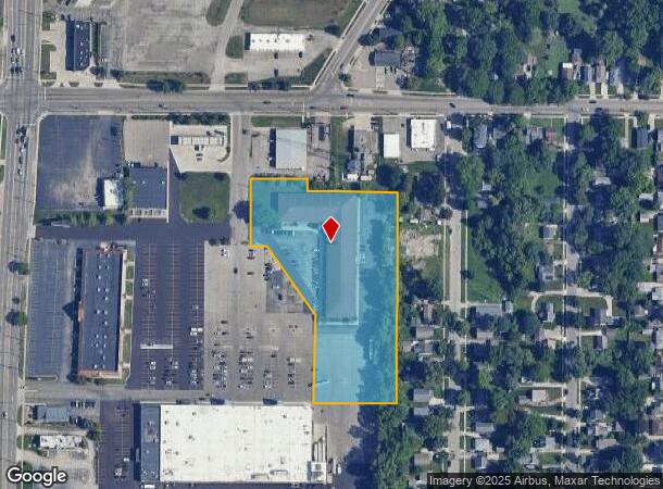  913 W Holmes Rd, Lansing, MI Parcel Map