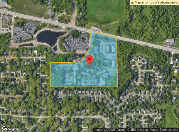  4555 Paddock Dr, Okemos, MI Parcel Map