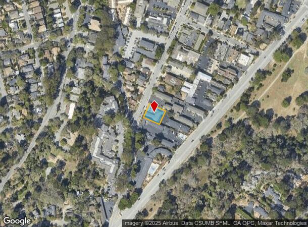  1077 Cass St, Monterey, CA Parcel Map