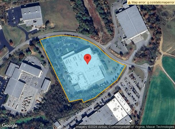  350 Eastpark Dr, Roanoke, VA Parcel Map