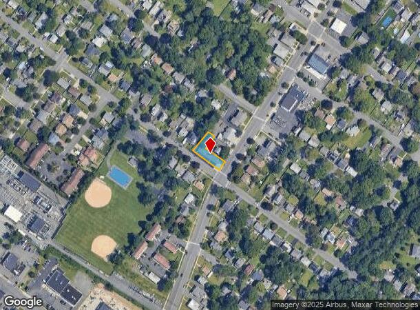  1577 E 2Nd St, Scotch Plains, NJ Parcel Map