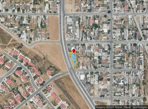  11923 Cedar Ave, Bloomington, CA Parcel Map