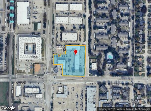  2504 K Ave, Plano, TX Parcel Map