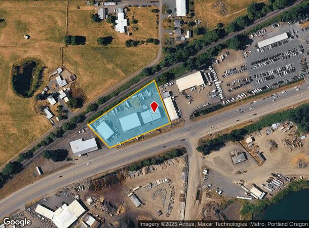 24395 S Highway 99E, Canby, OR Parcel Map