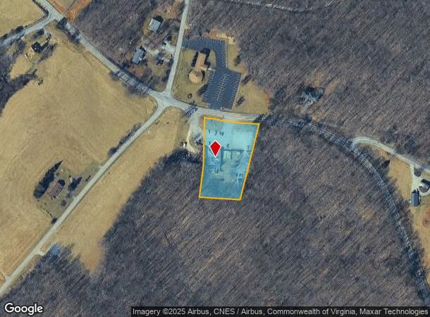  6674 Burnt Chimney Rd, Wirtz, VA Parcel Map