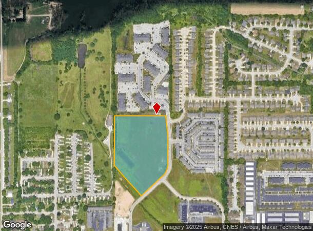  3680 Paramount Dr, West Lafayette, IN Parcel Map