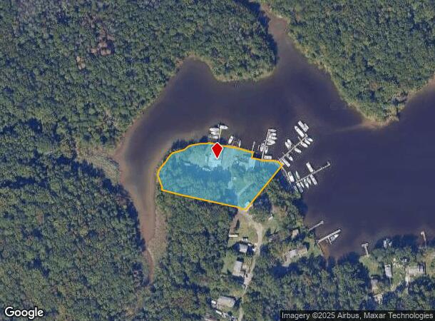 7501 Brightwater Beach Rd, Glen Burnie, MD Parcel Map