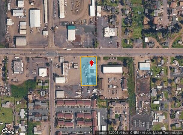  2673 Ne Diamond Lake Blvd, Roseburg, OR Parcel Map