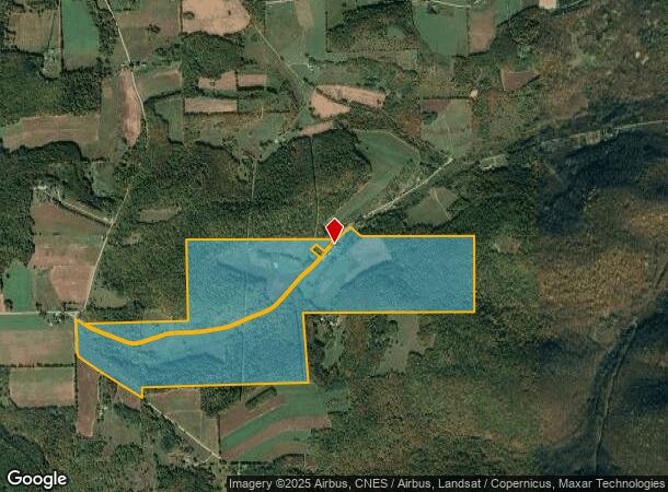  349 Corcoran Rd, Genesee, PA Parcel Map