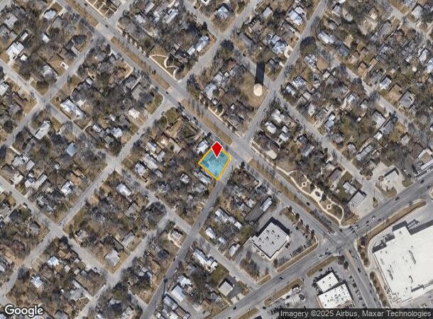  1108 W Coll St, New Braunfels, TX Parcel Map