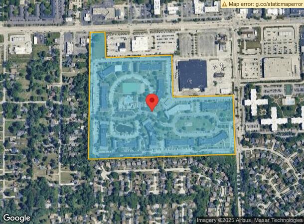  1300 S Finley Rd, Lombard, IL Parcel Map