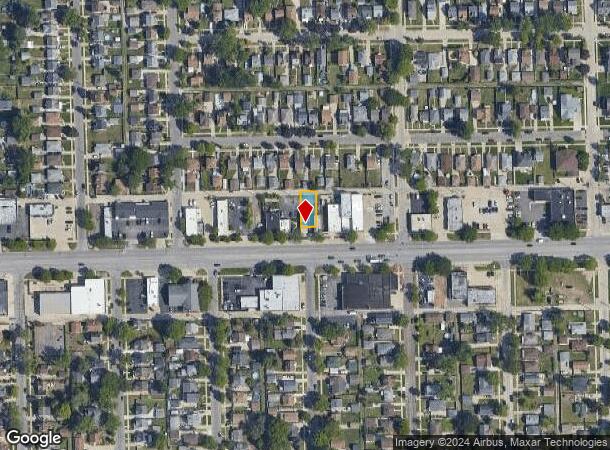  1752 Eureka Rd, Wyandotte, MI Parcel Map