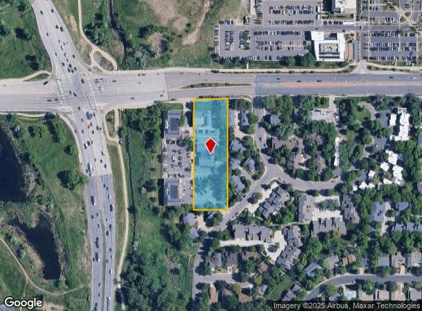 4440 Arapahoe Ave, Boulder, CO Parcel Map