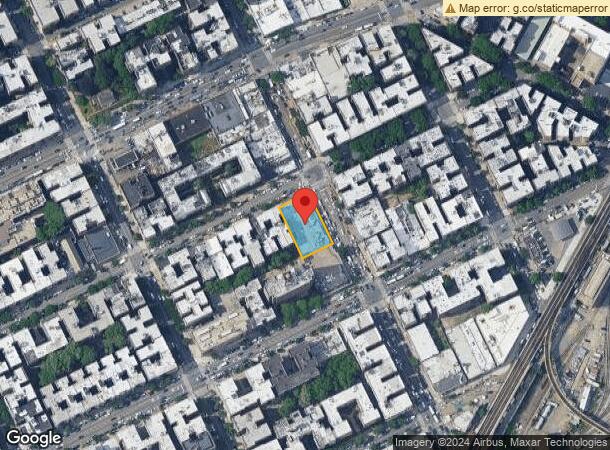  572 W 207Th St, New York, NY Parcel Map