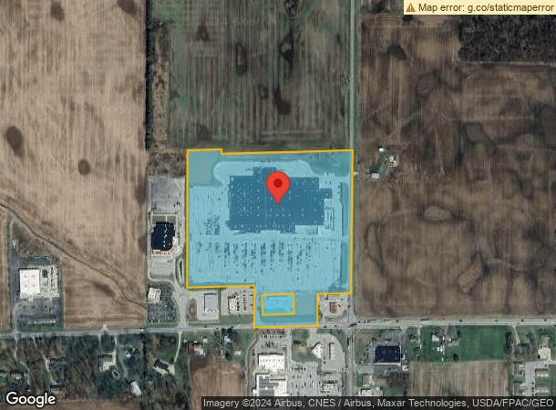  485 Airport Hwy, Wauseon, OH Parcel Map