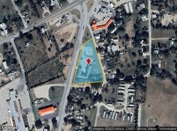 207 Us Highway 77 S, Hallettsville, TX Parcel Map