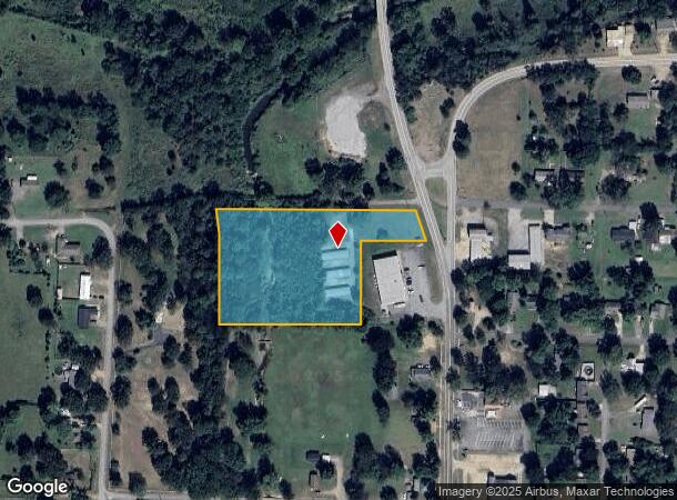100 E Cedar St Se, Hackett, AR Parcel Map