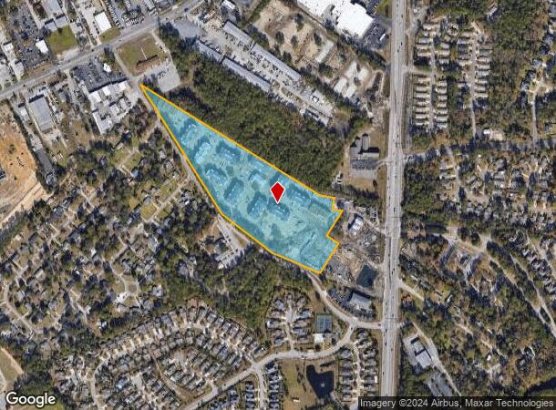  400 Arboretum Dr, Wilmington, NC Parcel Map