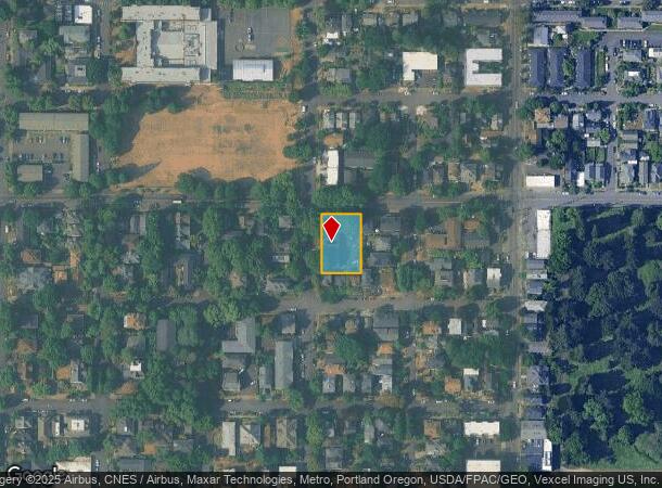  1800 Se Stark St, Portland, OR Parcel Map
