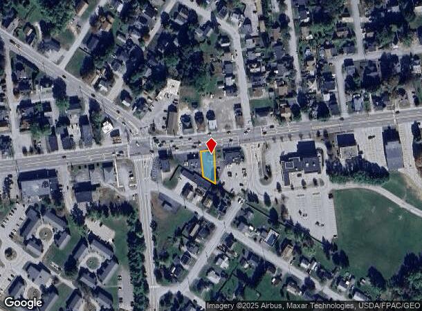  521 Sabattus St, Lewiston, ME Parcel Map