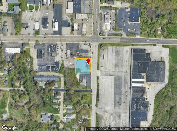  1420 Brittain Rd, Akron, OH Parcel Map