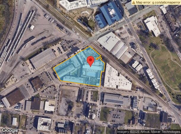  425 Chestnut St, Nashville, TN Parcel Map