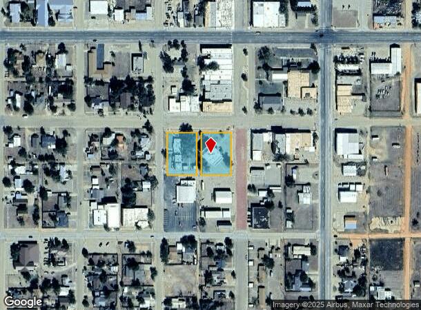  201 W Aspen St, Crosbyton, TX Parcel Map