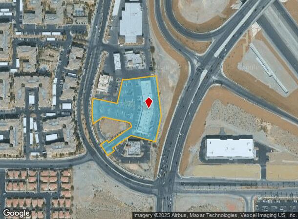 7500 Oso Blanca Rd, Las Vegas, NV Parcel Map