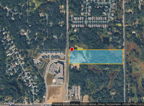 6074 Hodgson Rd, Circle Pines, MN Parcel Map