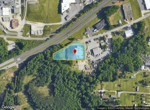  2309 Dunmore Ct, High Point, NC Parcel Map