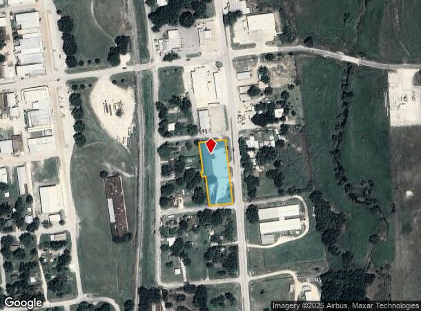 200 S Lavaca St, Moulton, TX Parcel Map