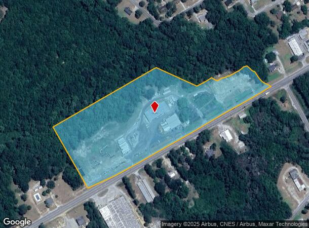  E Highway 80 E, Swainsboro, GA Parcel Map