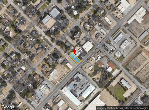  2629 Franklin Ave, Waco, TX Parcel Map