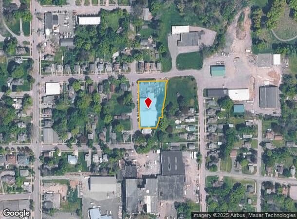201 Ford St, Newark, NY Parcel Map