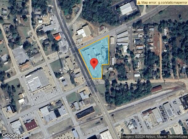  202 N Jackson St, Jacksonville, TX Parcel Map