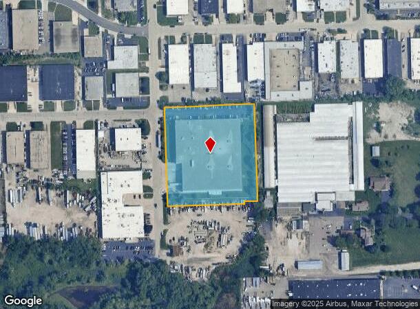 1005 S Westgate St, Addison, IL Parcel Map