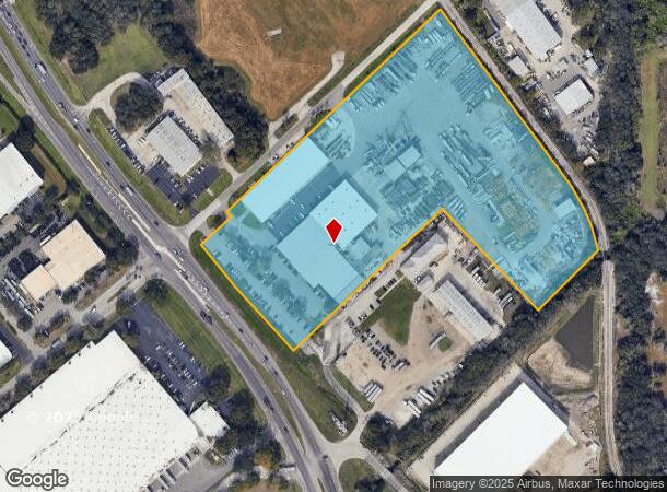 1219 N Us Highway 301 Hwy, Tampa, FL Parcel Map