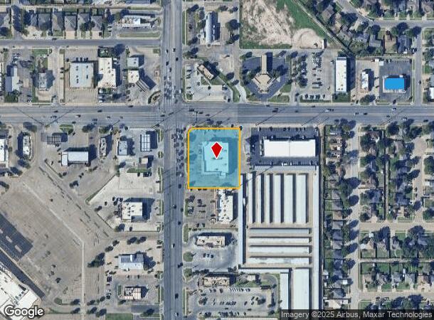 8201 University Ave, Lubbock, TX Parcel Map