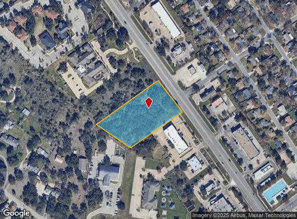 3400 Williams Dr, Georgetown, TX Parcel Map