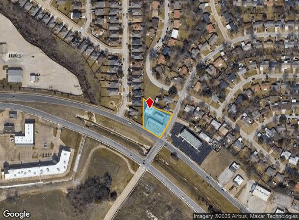 1545 Everman Pkwy, Fort Worth, TX Parcel Map
