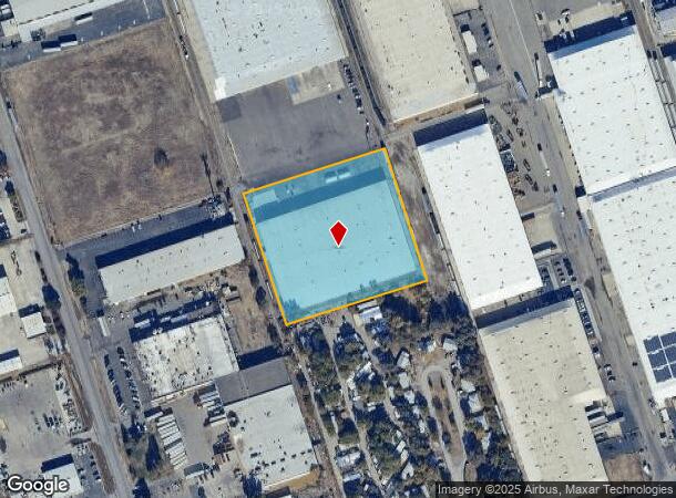  1195 N Gertrude Ave, Stockton, CA Parcel Map